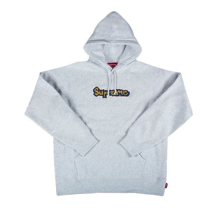 Supreme Gonz Logo Hoodie Ash Grey