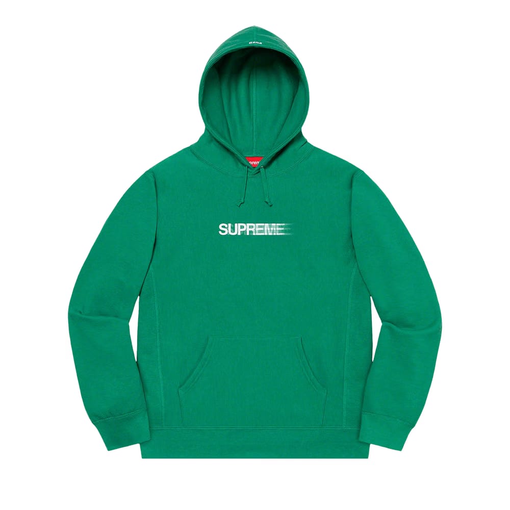 Supreme Motion Logo Hoodie Light Pine