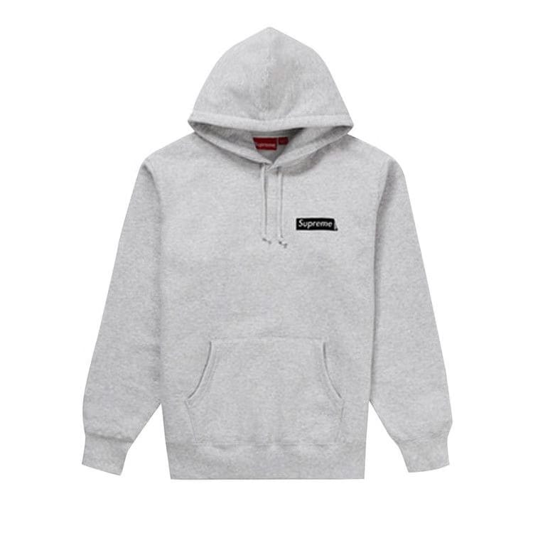 Supreme Stop Crying Hoodie Grey