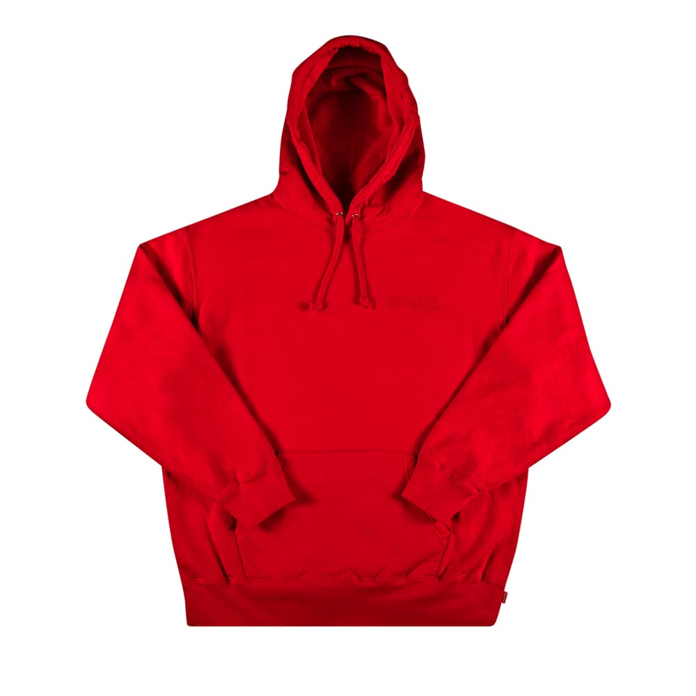Supreme x Smurfs Hoodie Red