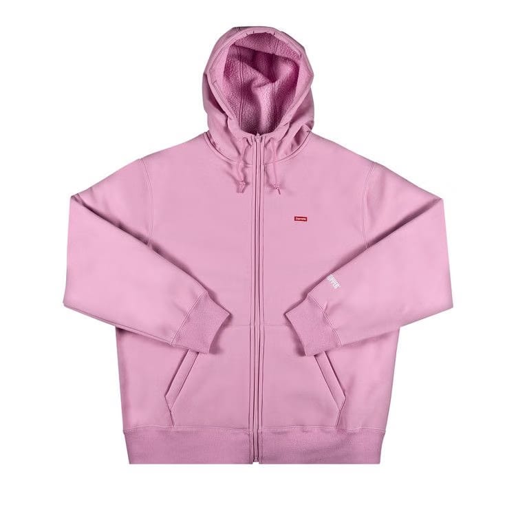 Supreme x WINDSTOPPER Zip Up Hoodie Pink