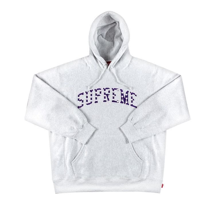 Supreme Hearts Arc Hoodie Ash Grey