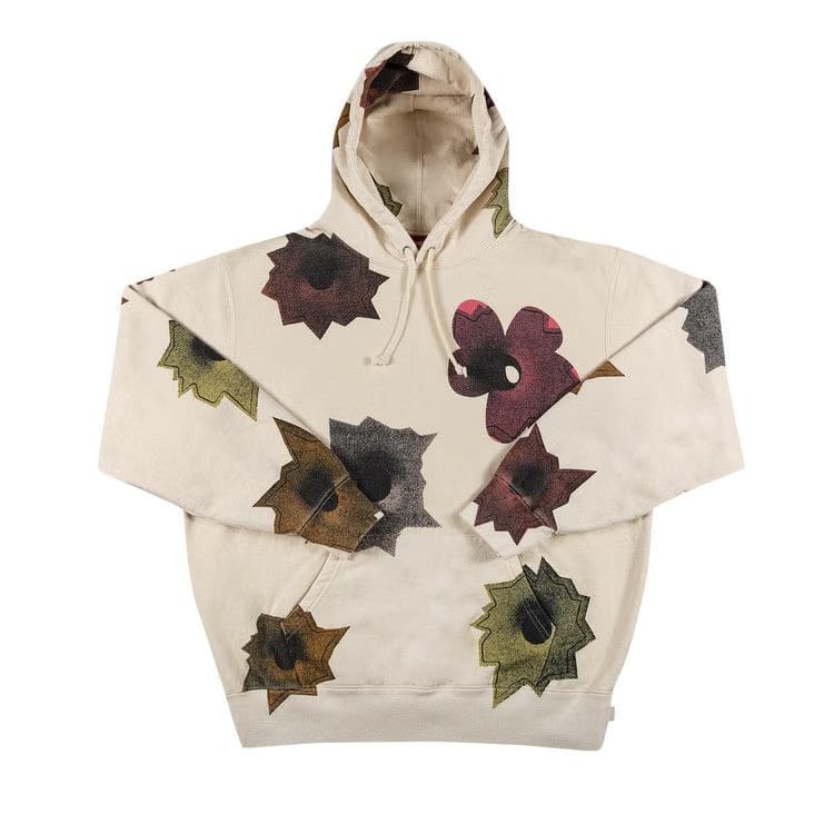 Supreme x Nate Lowman Hoodie Natural