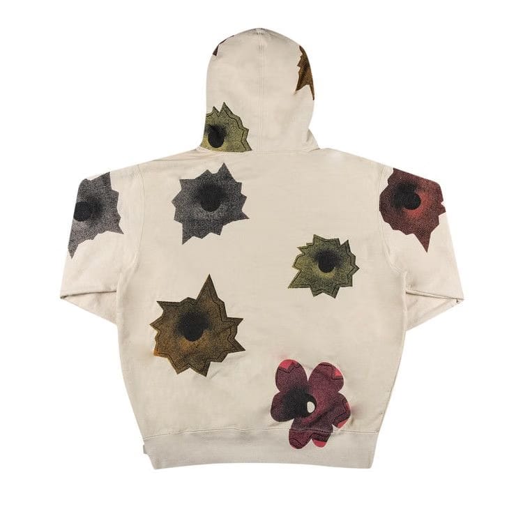 Supreme x Nate Lowman Hoodie Natural