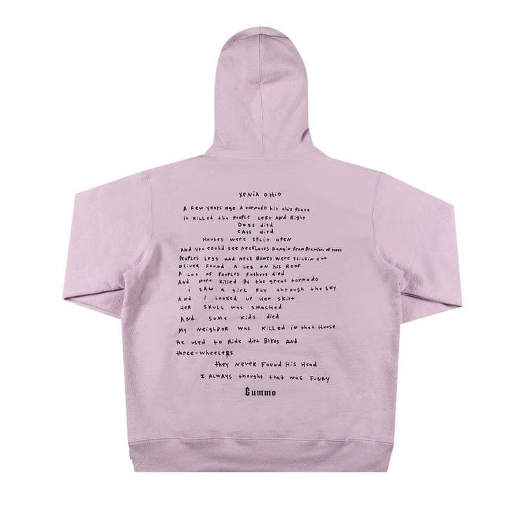 Supreme Gummo Hoodie Pale Pink