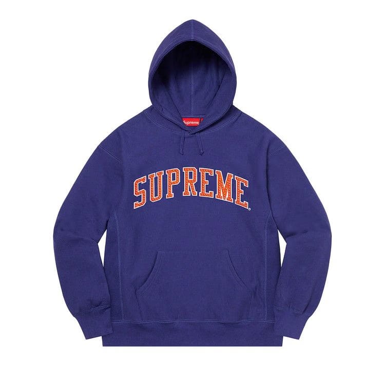 Supreme Stars Arc Hoodie Dark Royal