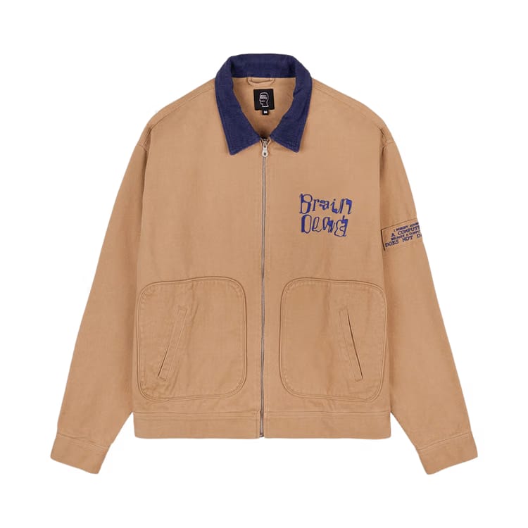 Brain Dead Perfect Visions Trucker Jacket Nutmeg
