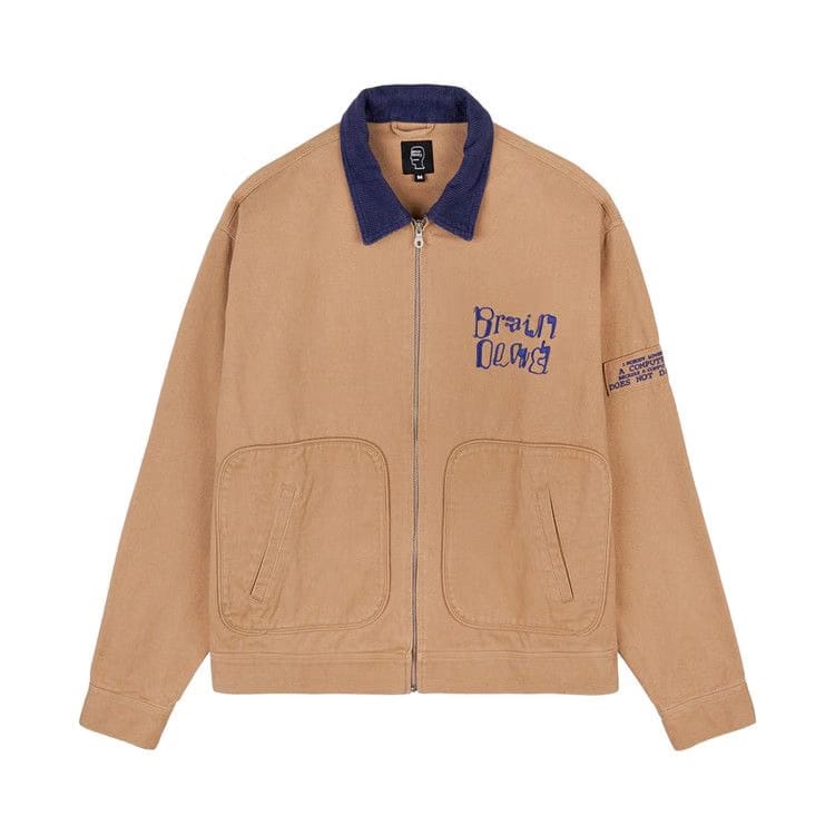 Brain Dead Perfect Visions Trucker Jacket Nutmeg