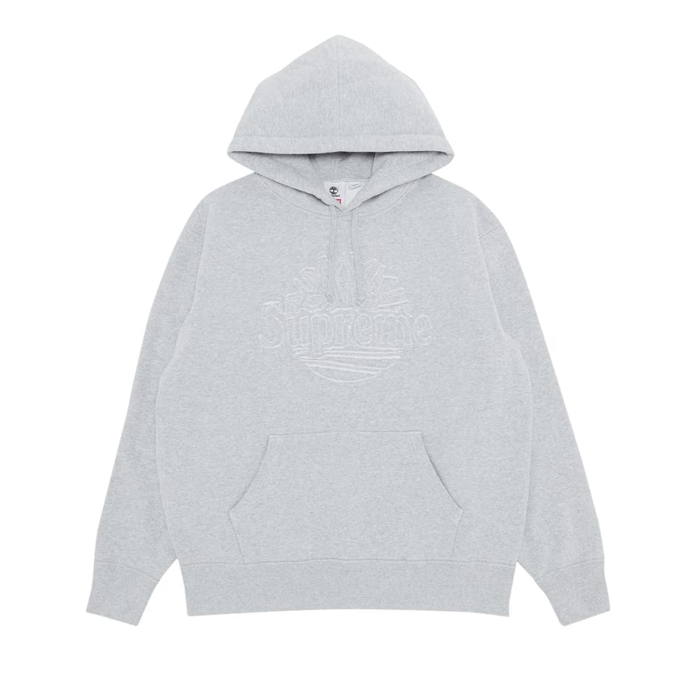 Supreme x Timberland Hoodie Heather Grey