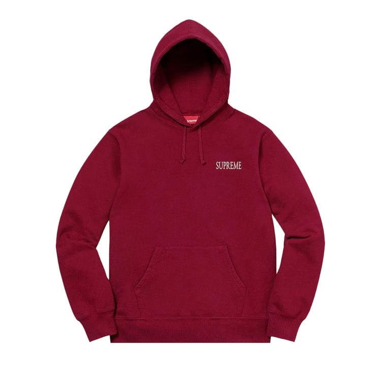 Supreme Decline Hoodie Cardinal