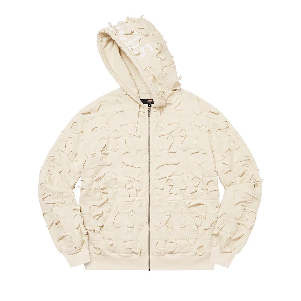 Supreme x Griffin Zip Up Hoodie Natural