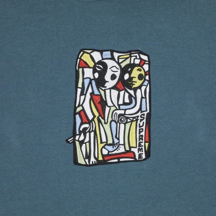Supreme Neil Blender Mosaic Hoodie Slate