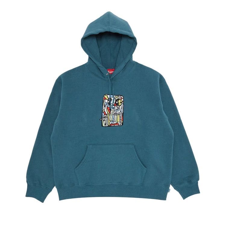 Supreme Neil Blender Mosaic Hoodie Slate
