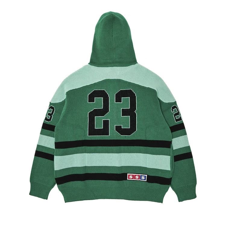 Supreme USA Zip Up Hooded Sweater Green