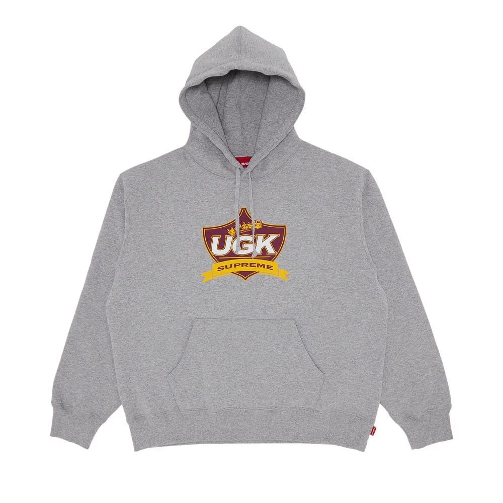 Supreme UGK Hoodie Heather Grey
