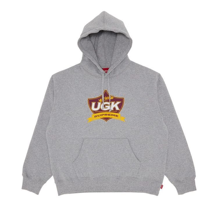 Supreme UGK Hoodie Heather Grey