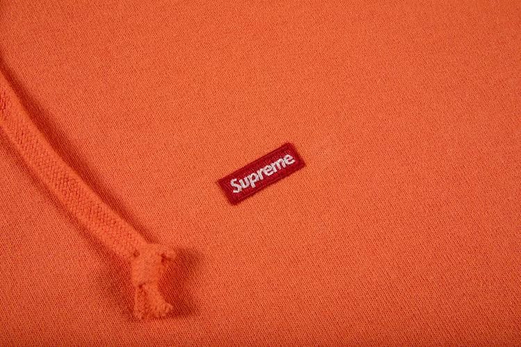 Supreme Small Box Hoodie Apricot