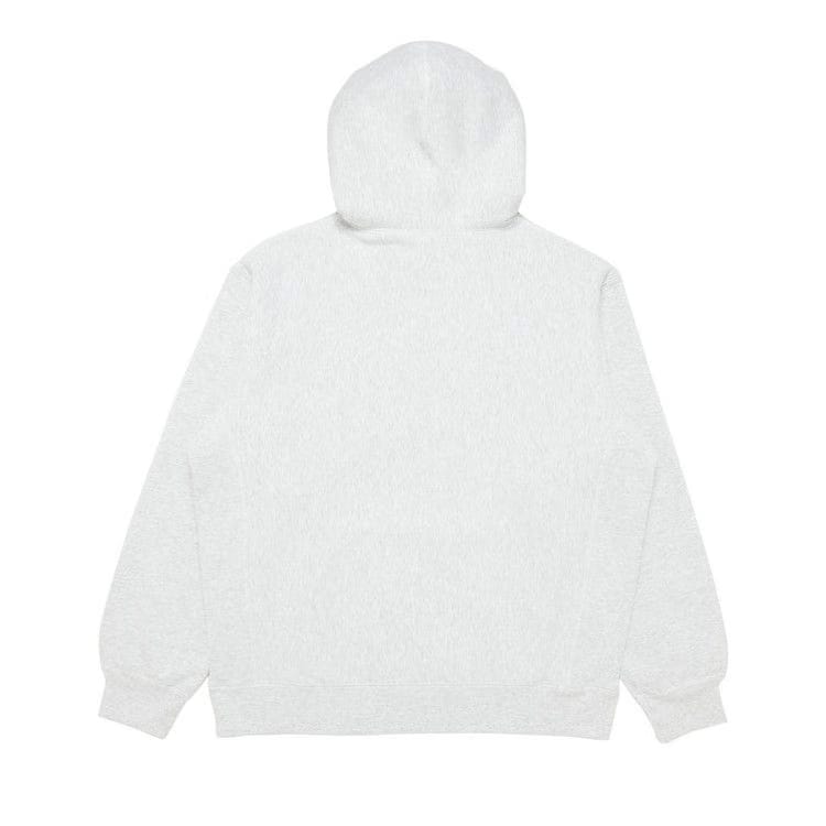 Supreme Raised Handstyle Hoodie Ash Grey
