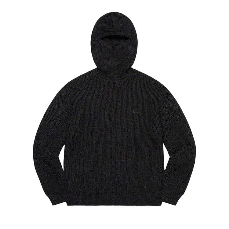 Supreme Small Box Balaclava/Turtleneck Sweater Black Stripe