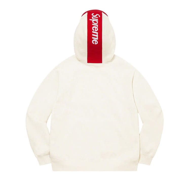 Supreme Brim Zip Up Hoodie Stone