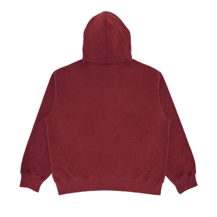 Supreme Mister Cartoon Zip Up Hoodie Plum