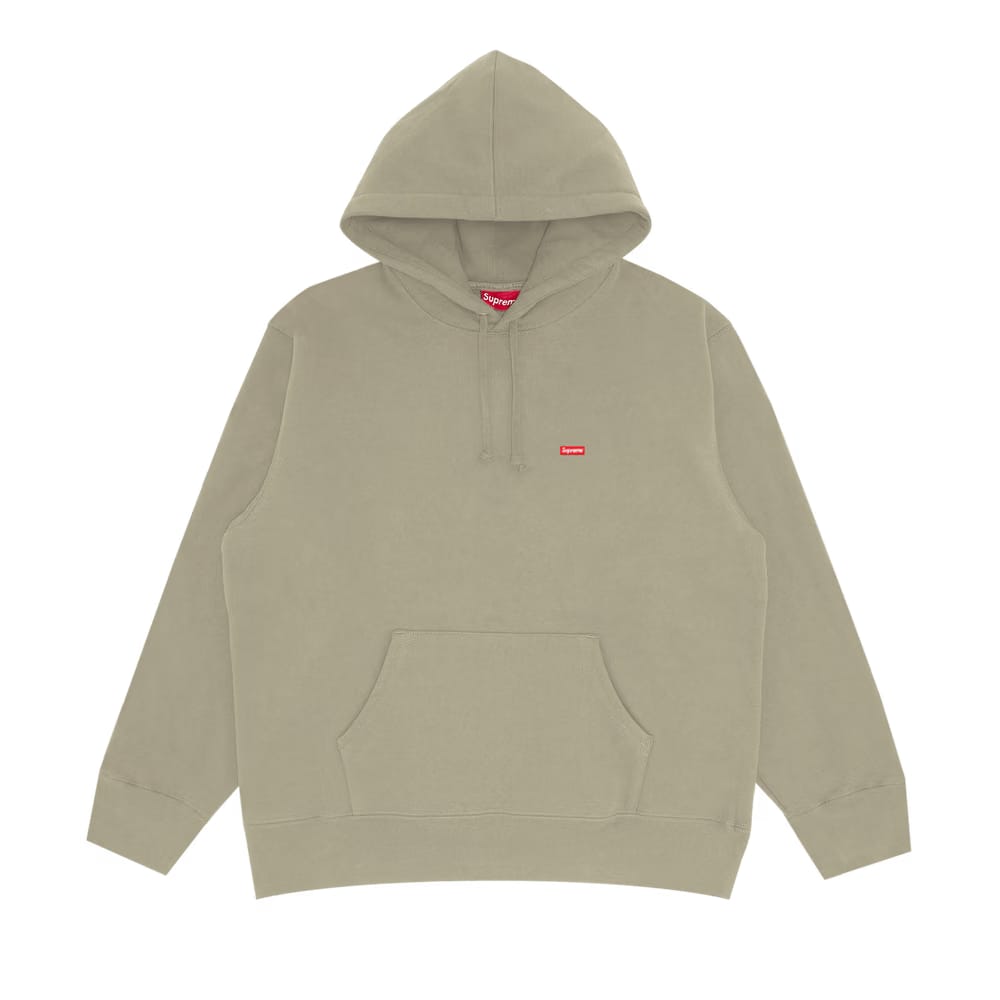 Supreme Small Box Hoodie Olive
