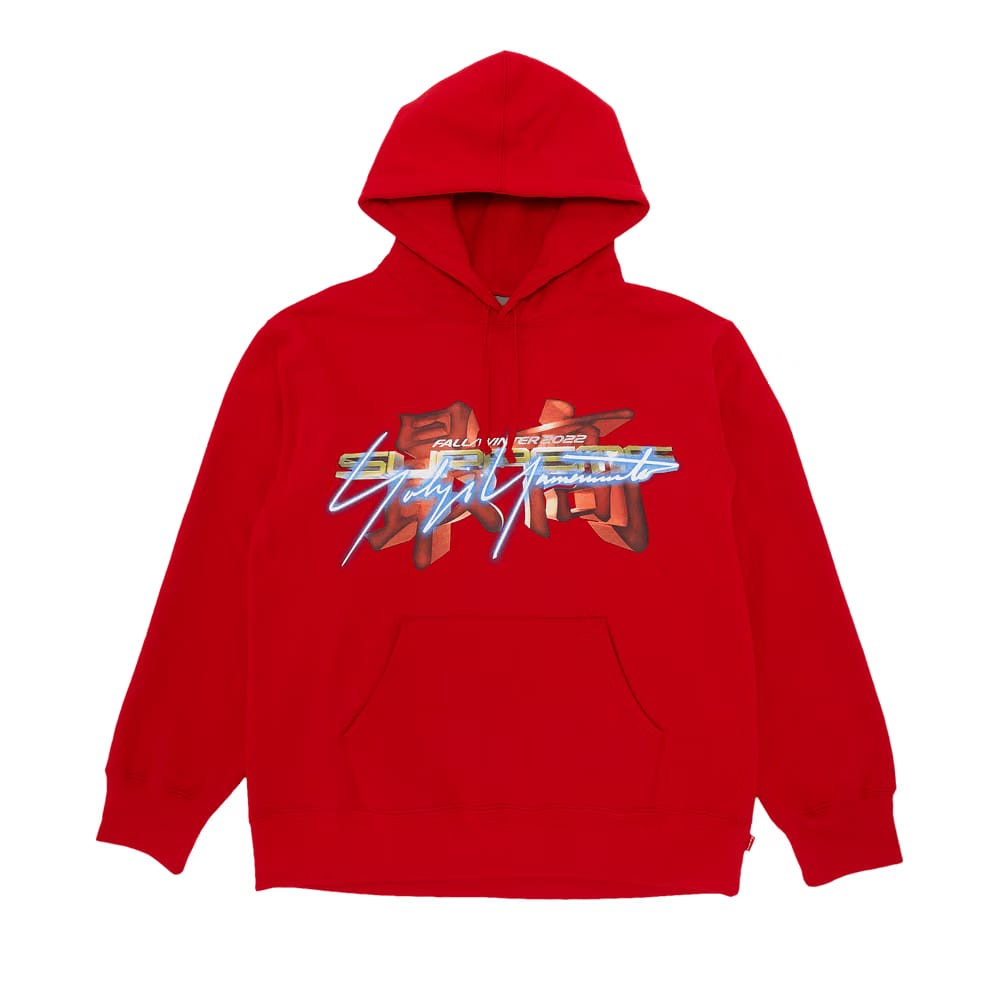 Supreme x Yohji Yamamoto x TEKKEN Hoodie Red