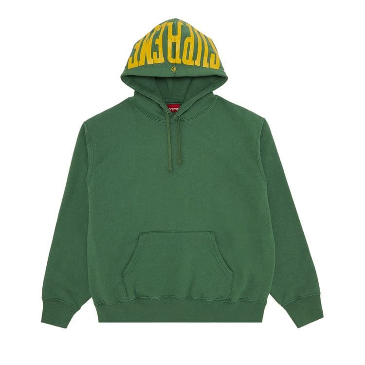 Supreme Warm Up Hoodie Dusty Green