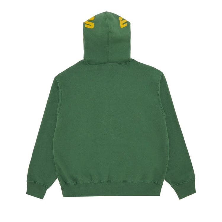 Supreme Warm Up Hoodie Dusty Green