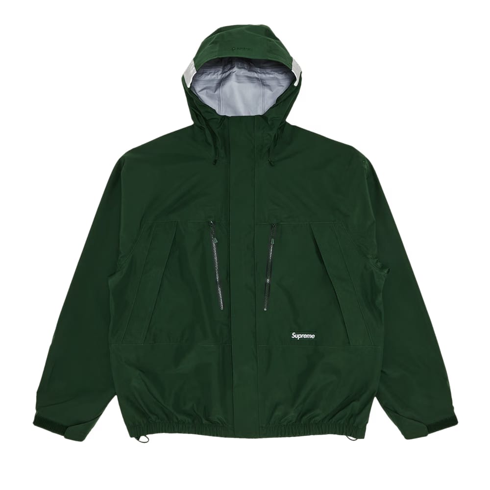 Supreme GORE-TEX Taped Seam Shell Jacket Green