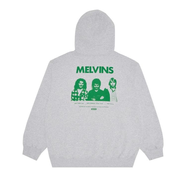 Supreme x Melvins Hoodie Ash Grey