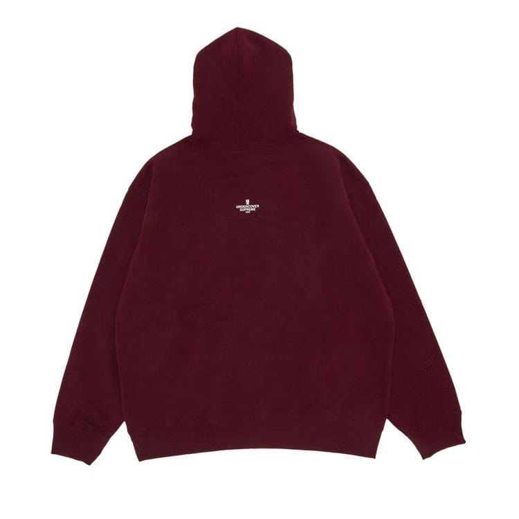 Supreme x UNDERCOVER Anti You Hoodie Burgundy