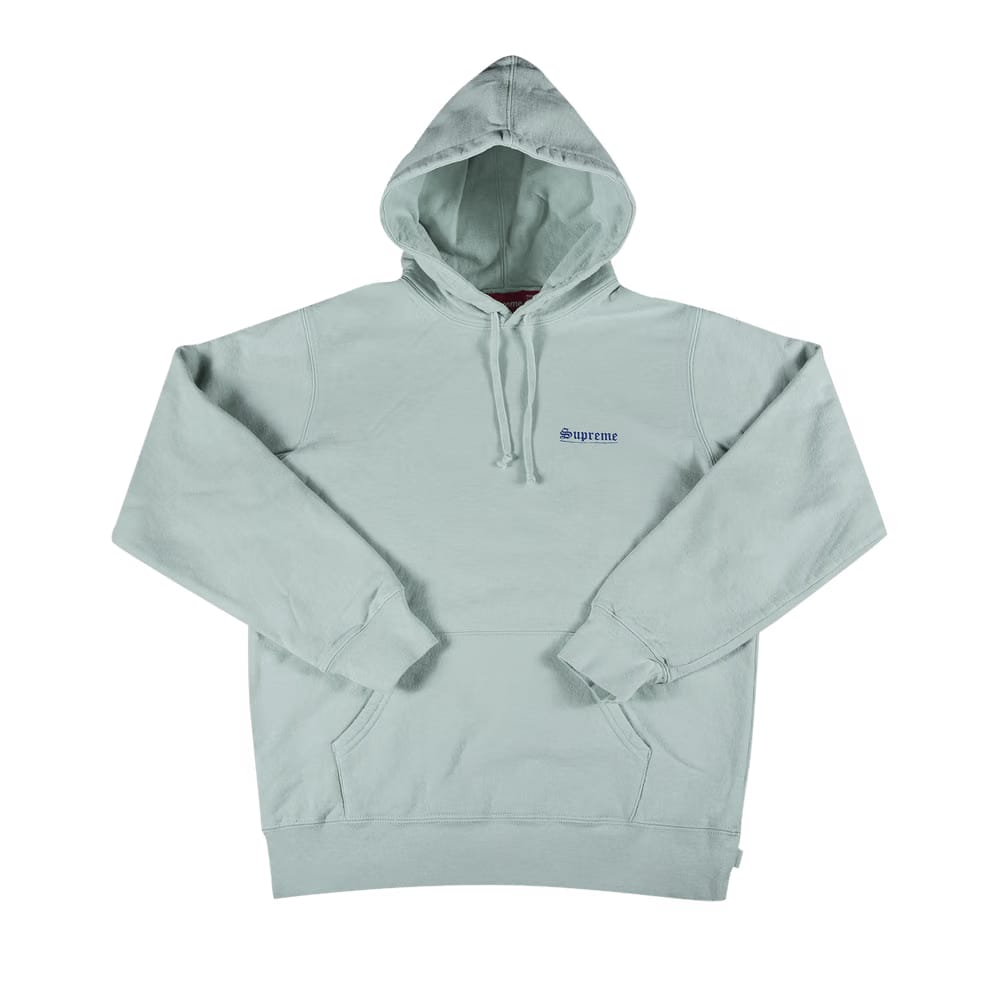 Supreme Mary Hoodie Pale Mint