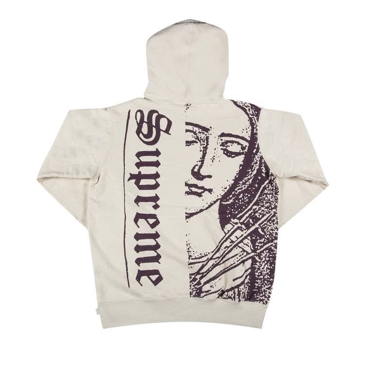 Supreme Mary Hoodie Natural