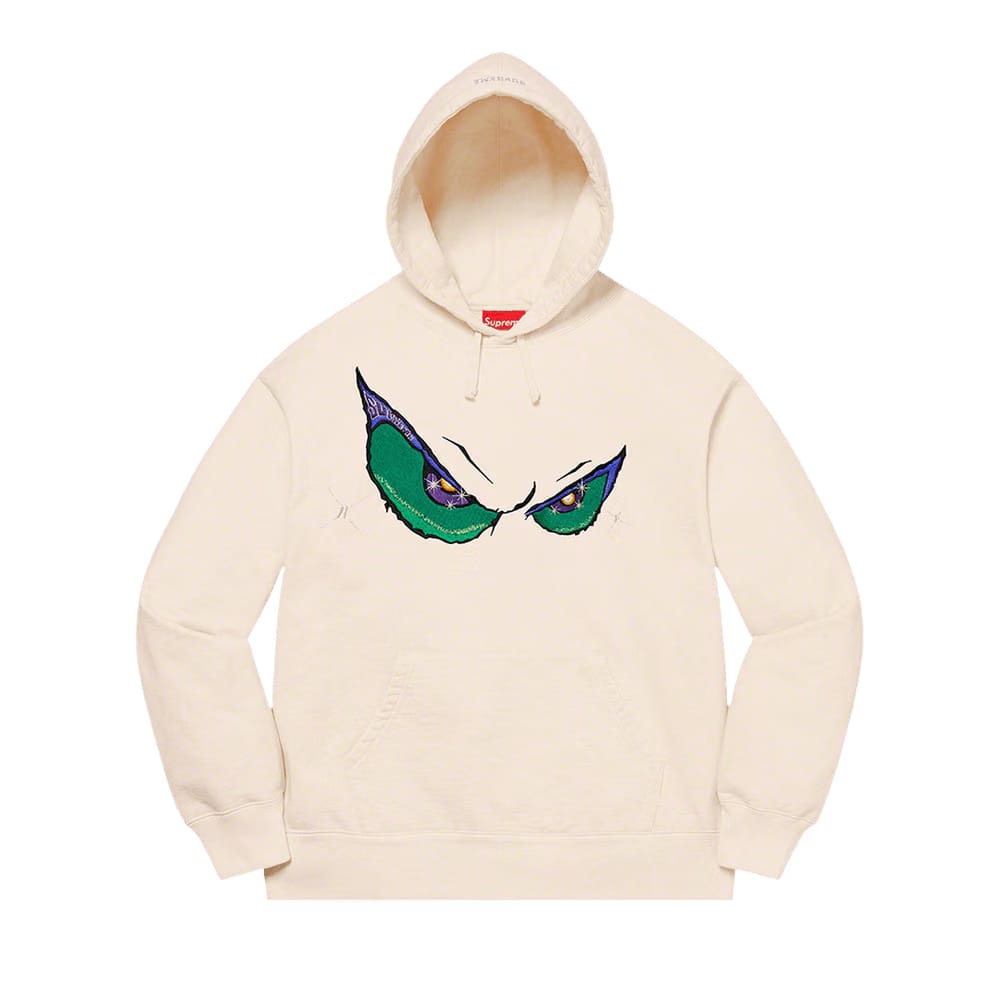 Supreme Eyes Hoodie Natural