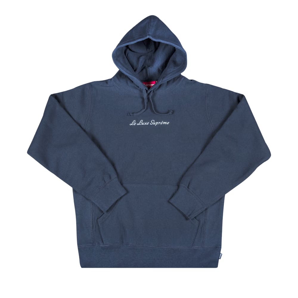 Supreme Le Luxe Hoodie Navy