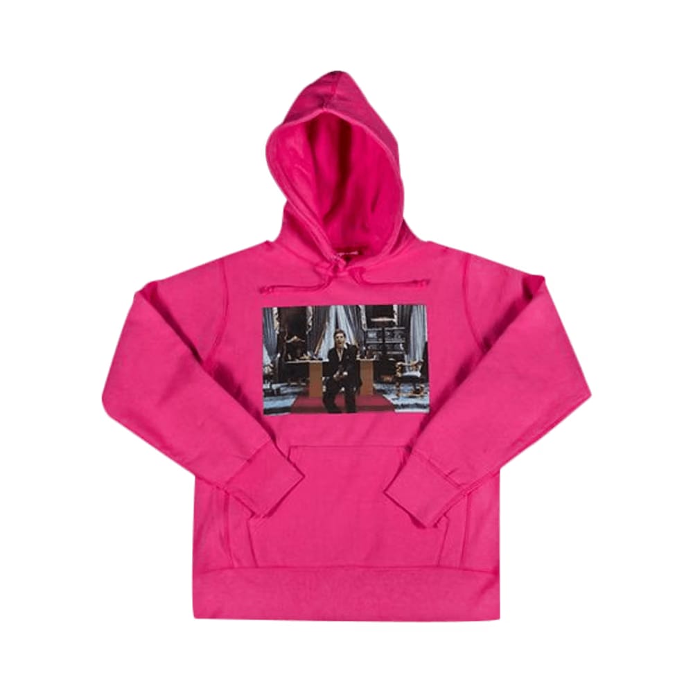 Supreme Scarface Friend Hoodie Magenta