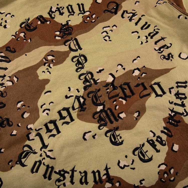 Supreme Peace Hoodie Chocolate Chip Camo
