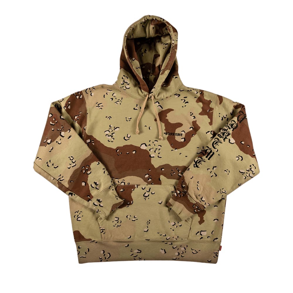 Supreme Peace Hoodie Chocolate Chip Camo