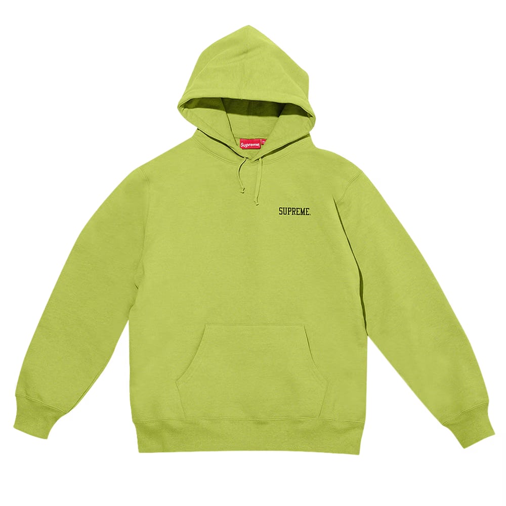 Supreme x Joel-Peter Witkin Sanitarium Hoodie Lime
