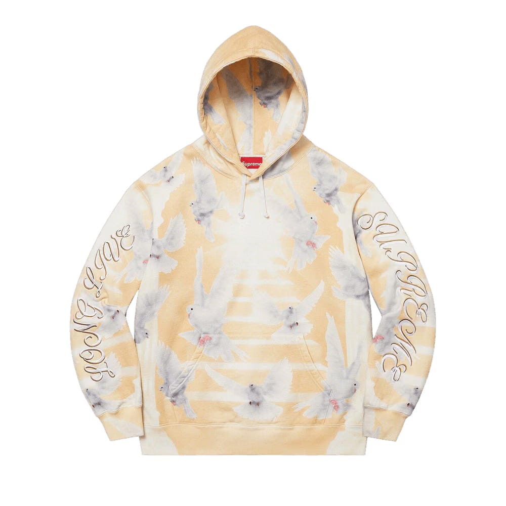 Supreme Doves Hoodie Tan