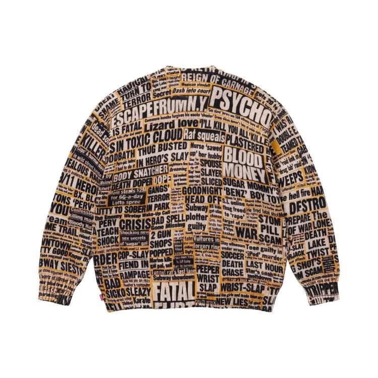 Supreme x Dash Snow Sweater Multicolor