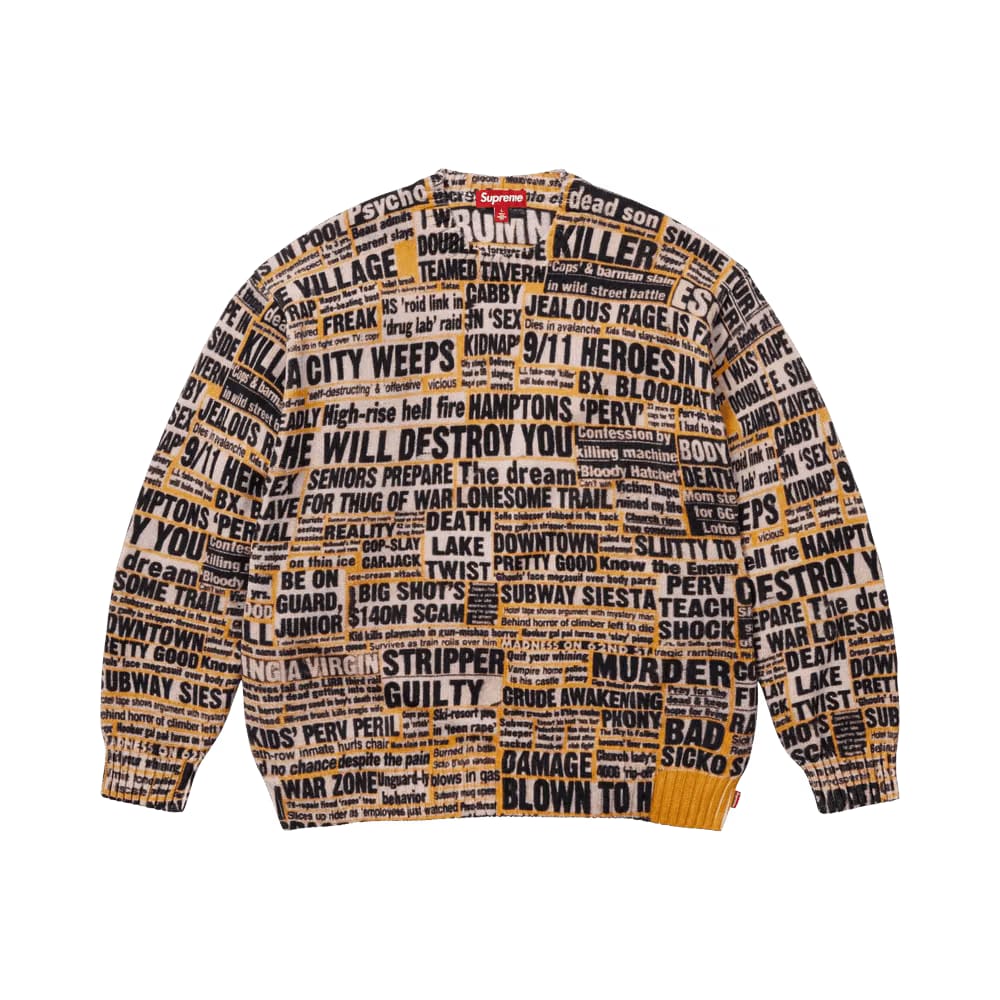 Supreme x Dash Snow Sweater Multicolor