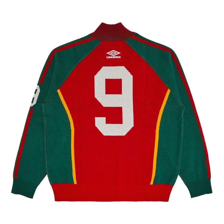 Supreme x Umbro Zip Up Sweater Red