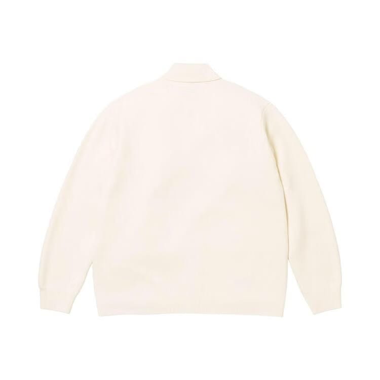 Supreme Studded Suede Zip Up Cardigan Multicolor