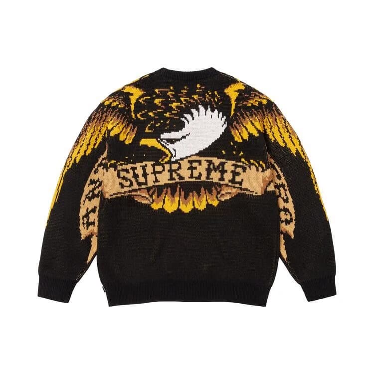 Supreme x Antihero Sweater Black