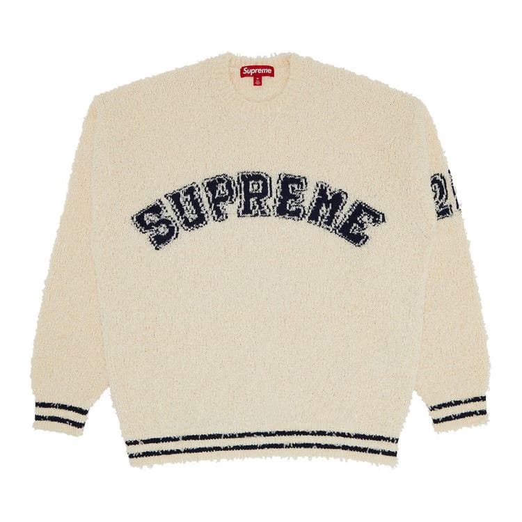 Supreme Textured Arc Sweater Cream