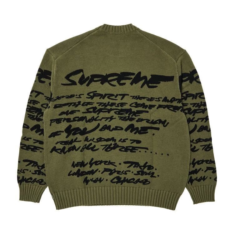 Supreme Futura Sweater Olive