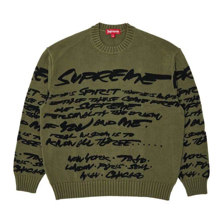 Supreme Futura Sweater Olive