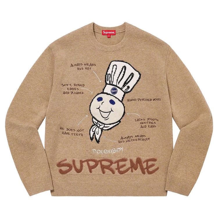 Supreme Doughboy Sweater Beige